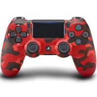 SONY PS4 CONTROLLER DUALSHOCK Red Camuflage